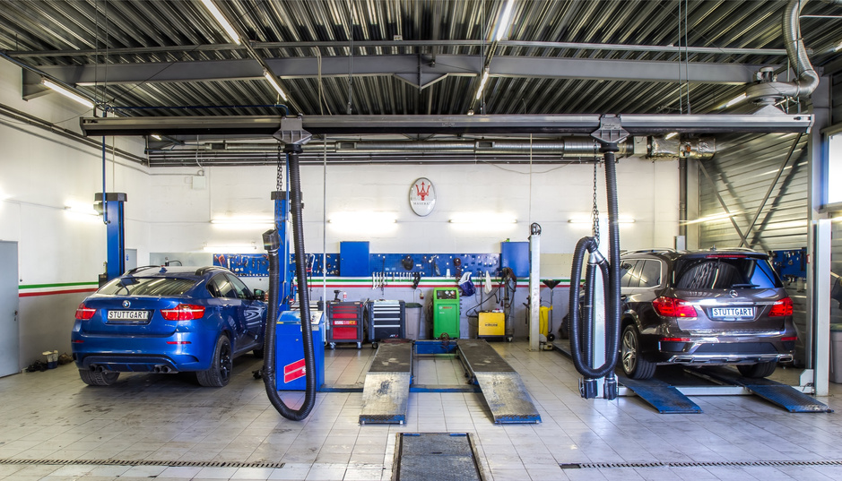 Service bays